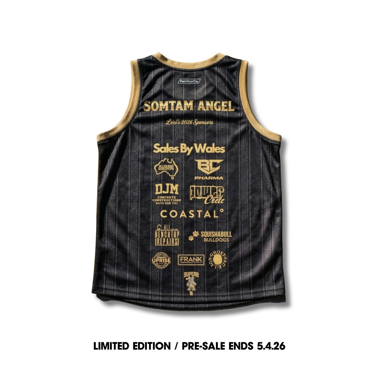 Lexi Smith  | Limited Edition  Basket Ball Style Jersey 2026 (PRE-ORDER)