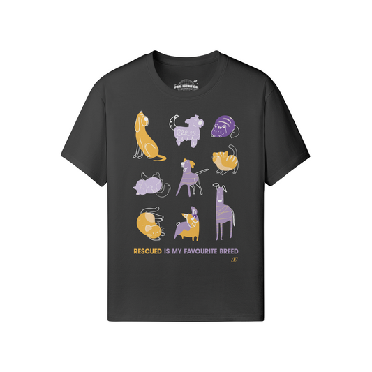 Angel Paws (Scribbles) | Classic Fit Crew Neck