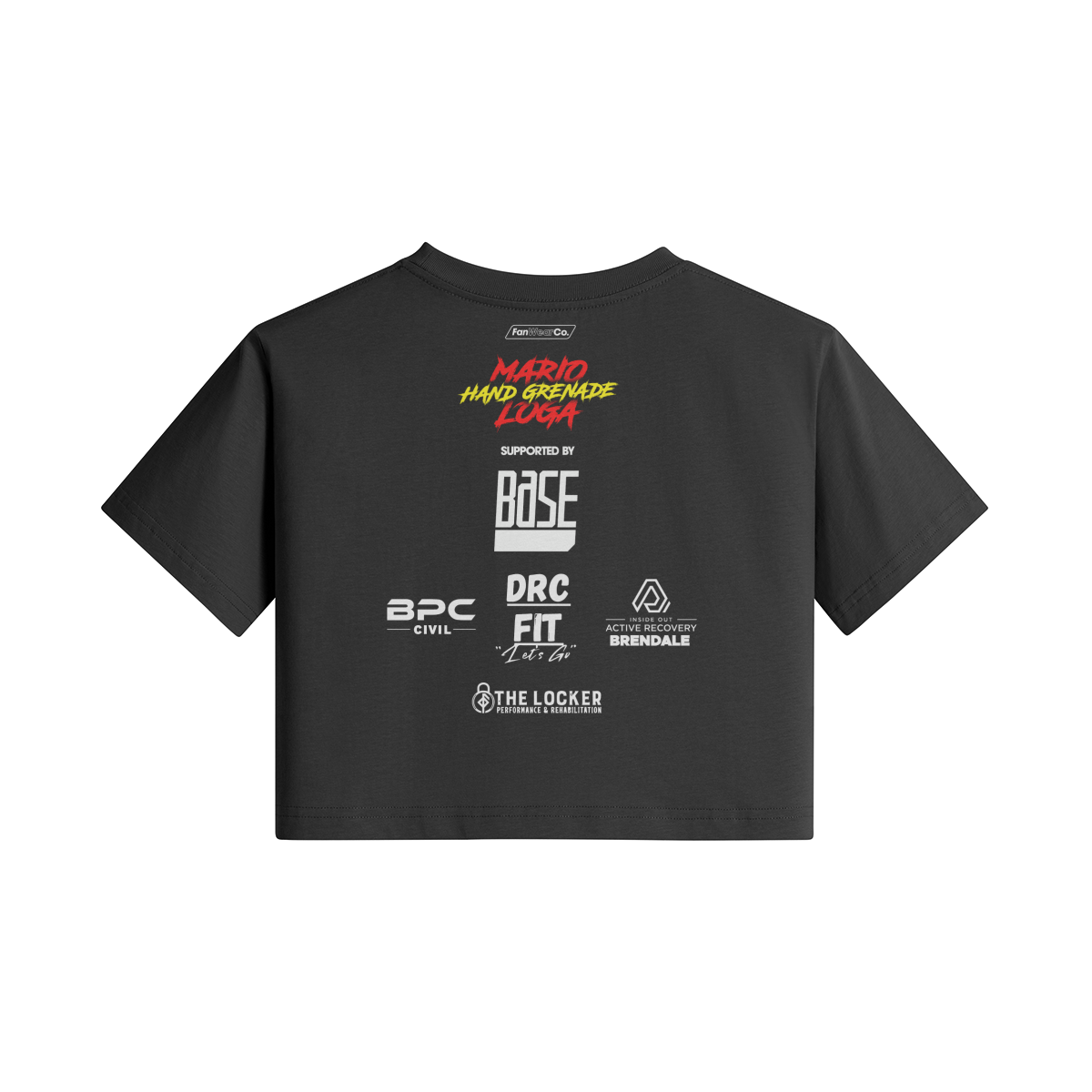 Mario Loga | Womens Crop Tee