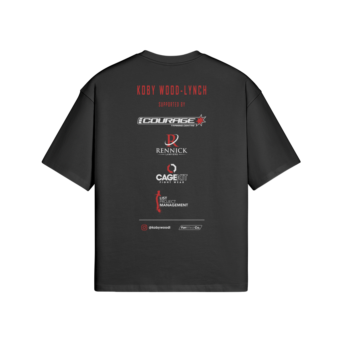 Koby Wood-Lynch 2025 | Heavy Oversized Tee
